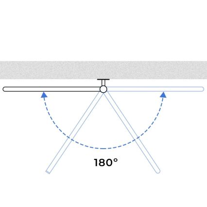 Vertaduro - Električni vrtljiv sušilnik za brisače z termostatom ELA 120W/230V 80x49 cm IP44 bela