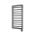 Vertaduro - Kopalniški radiator s termostatom ADEL 400W 100x50 cm antracit