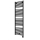 Vertaduro - Kopalniški radiator s termostatom DENISE 800 W 178 x 50 cm črna