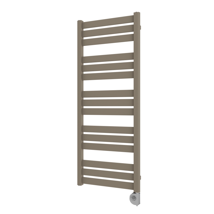 Vertaduro - Kopalniški radiator s termostatom LUCY 600W 125x50 cm taupe