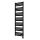 Vertaduro - Kopalniški radiator s termostatom LUCY 800W 177x50 cm črna