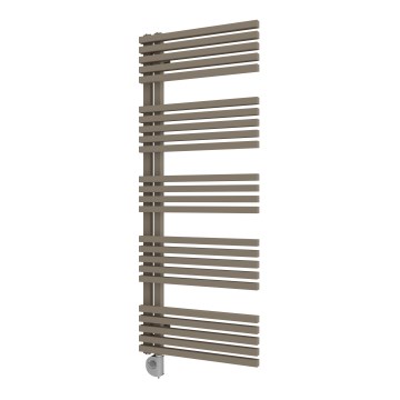 Vertaduro - Kopalniški radiator s termostatom MICHELLE 600W 129x50 cm taupe