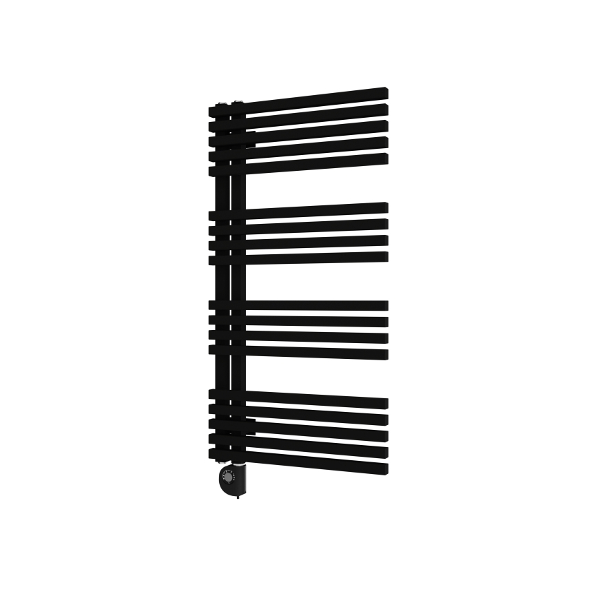Vertaduro - Kopalniški radiator s termostatom MICHELLE 600W 97x50 cm črn