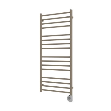 Vertaduro - Kopalniški radiator s termostatom SIMONE 400 W 114 x 50 cm taupe