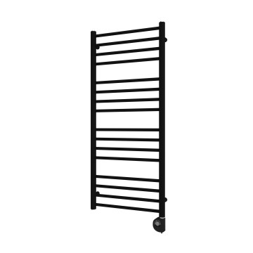 Vertaduro - Kopalniški radiator s termostatom SIMONE 400W 114x50 cm črna