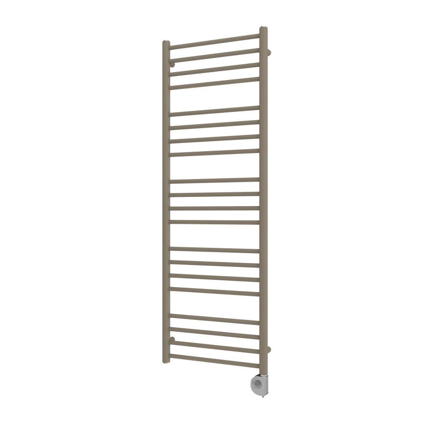 Vertaduro - Kopalniški radiator s termostatom SIMONE 600 W 144 x 50 cm taupe
