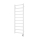 Vertaduro - Kopalniški radiator s termostatom ZOE 400W 114x40 cm bela