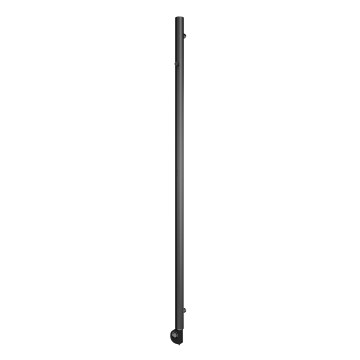 Vertaduro - Kopalniški radiator z termostatom ERDA 400W 180x5 cm antracit
