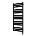 Vertaduro - Kopalniški radiator z termostatom LUCY 600W 125x50 cm črna