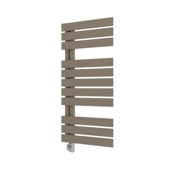 Vertaduro - Kopalniški radiator z termostatom ZIVA 500 W 109 x 50 cm taupe