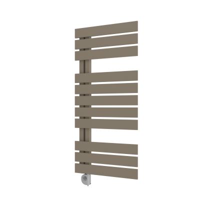 Vertaduro - Kopalniški radiator z termostatom ZIVA 500 W 109 x 50 cm taupe