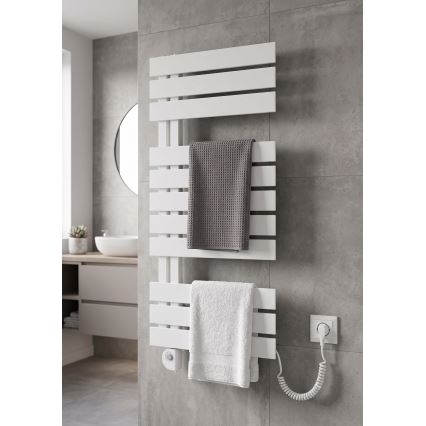Vertaduro - Kopalniški radiator z termostatom ZIVA 500W 109x50 cm bel