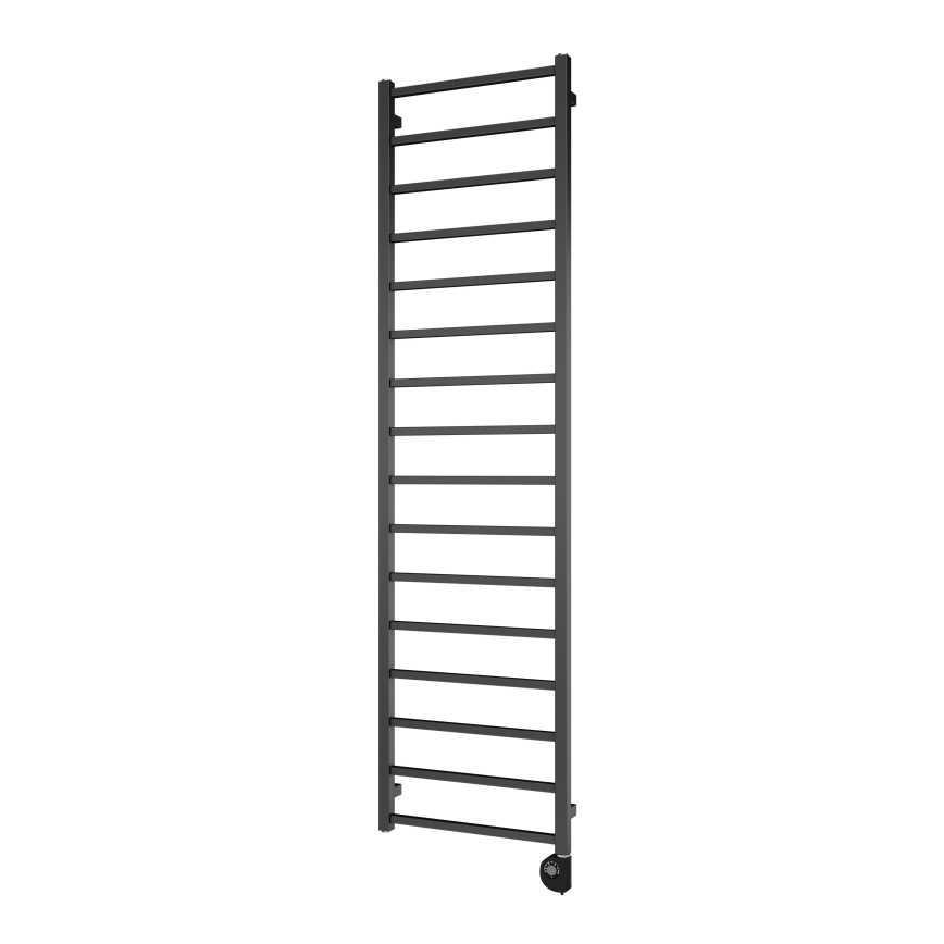 Vertaduro - Kopalniški radiator z termostatom ZOE 400W 186x50 cm antracit