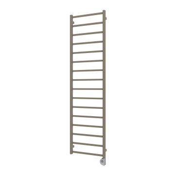 Vertaduro - Kopalniški radiator z termostatom ZOE 400W 186x50 cm taupe