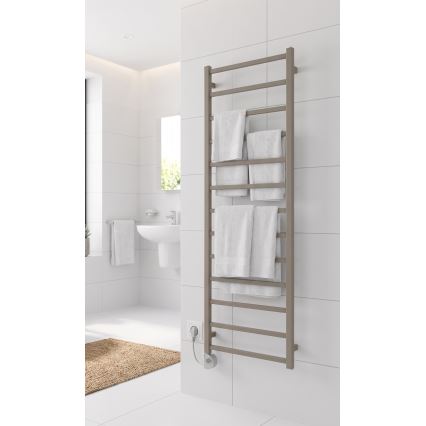 Vertaduro - kopalniški radiator ZOE s termostatom 400W 150x50 cm taupe