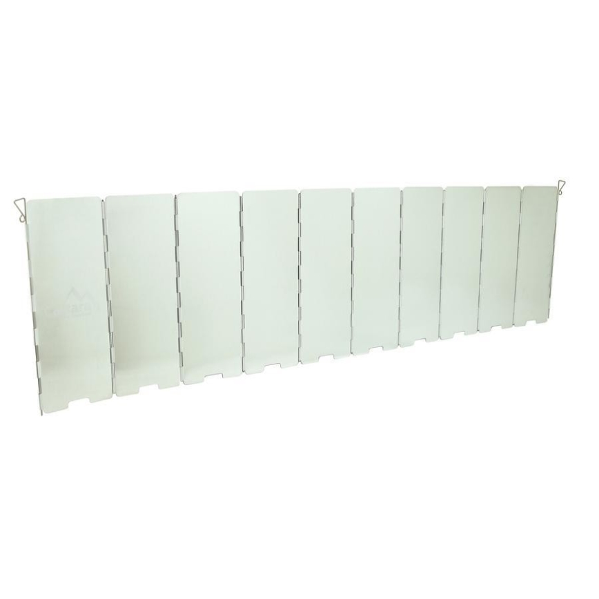 Vetrobran za štedilnik 24x83cm mat krom