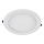 Vgradna LED stropna svetilka SIGARO LED/18W/230V 3000/4000/6500K, premer 22 cm, bela