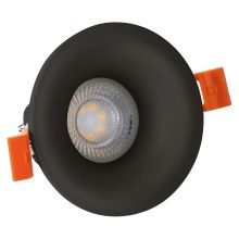 Vgradna svetilka FIALE 1xGU10/35W/230V okrogla črna