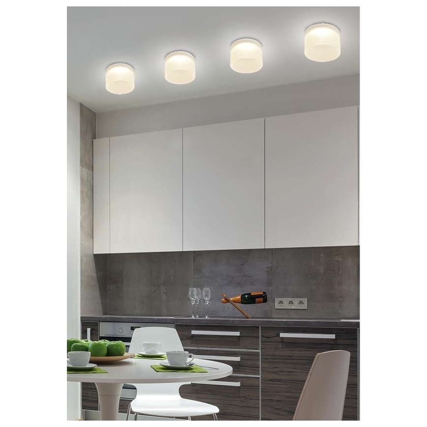 Reflektorska vgradna svetilka TUBA 1xGU10/50W/230V