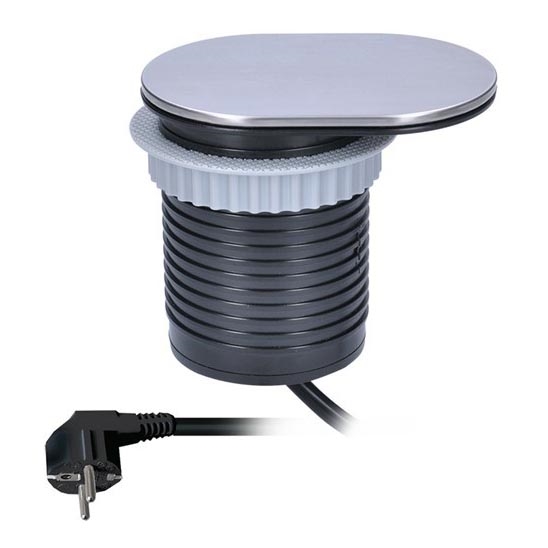Vgradna USB vtičnica z drsnim pokrovom 10A/230V