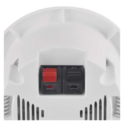 Vgradni brezžični zvonec 230V + 1xCR2032, bel