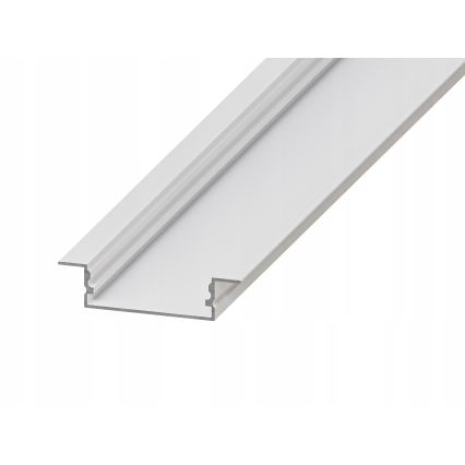 Vgradni profil za LED trakove 1 m bel