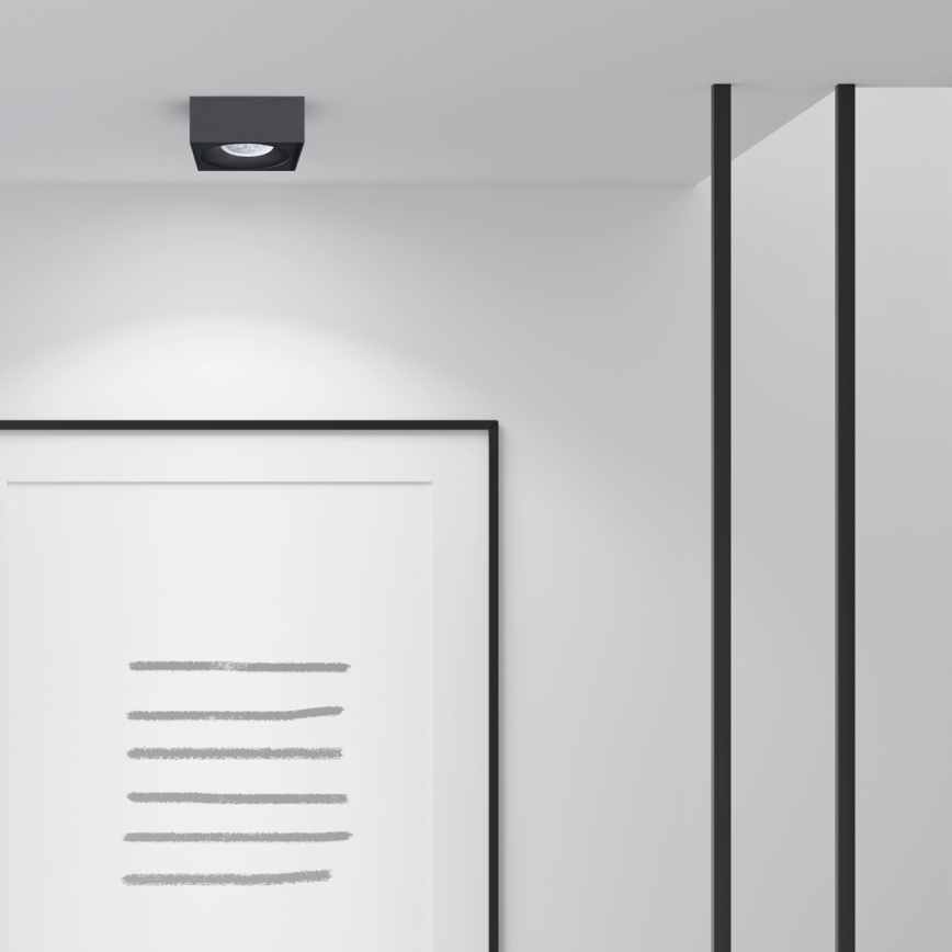 Vgradni reflektor BALI 1xGU5,3/MR16/25W/12V kvadrat črna