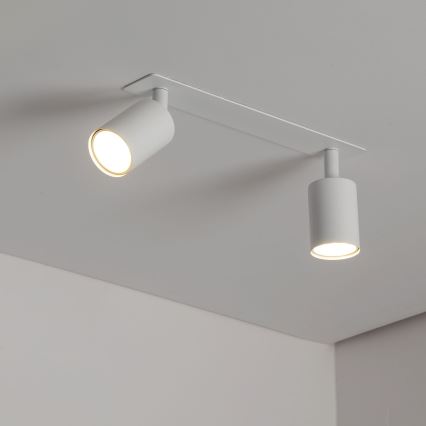 Vgradni reflektor NEX 2xGU10/10W/230V bela
