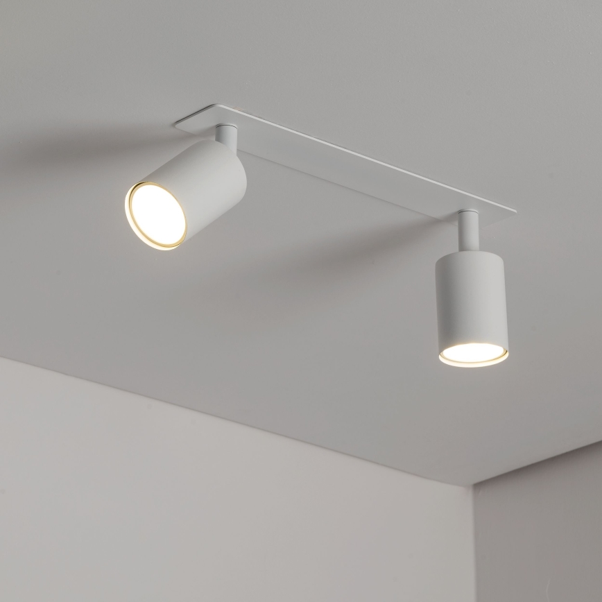 Vgradni reflektor NEX 2xGU10/10W/230V bela