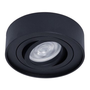 Vgradni reflektor NUSA 1xGU5,3/MR16/50W/12V okrogla črna