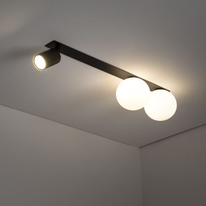 Vgradni reflektor VOX 2xG9/8W/230V + 1xGU10/10W črna