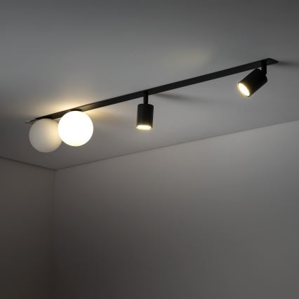 Vgradni reflektor VOX 2xG9/8W/230V + 2xGU10/10W črna