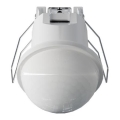 Vgradni senzor gibanja in mraka za spuščene strope 360° 1200W/230V IP54, bel
