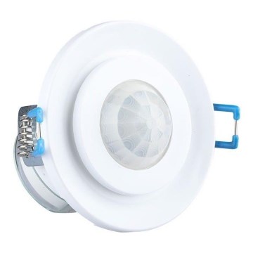 Vgradni senzor gibanja PIR 360° 400W/230V bela