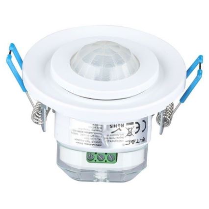 Vgradni senzor gibanja PIR 360° 400W/230V bela