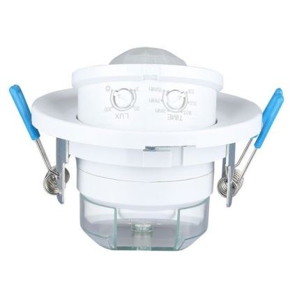 Vgradni senzor gibanja PIR 360° 400W/230V bela