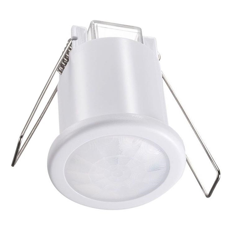 Vgradni senzor gibanja PIR 360° 400W/230V bela