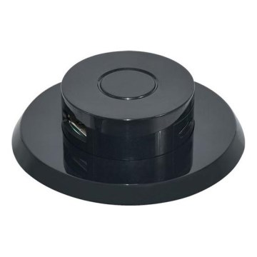Vgradni USB polnilec USB A+C črna
