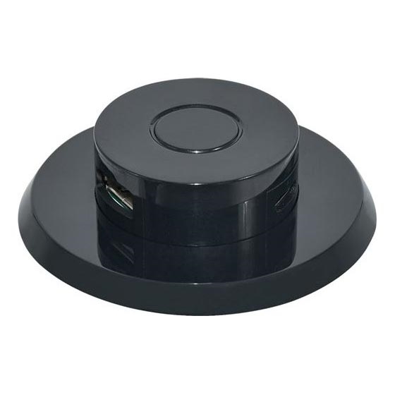 Vgradni USB polnilec USB A+C črna