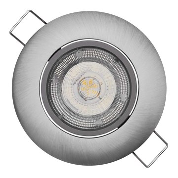 Vgradno stropno LED svetilo EXCLUSIVE LED/5W/230V 4000 K srebrno