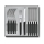 Victorinox - 12-delni komplet jedilnega pribora SWISS MODERN črn