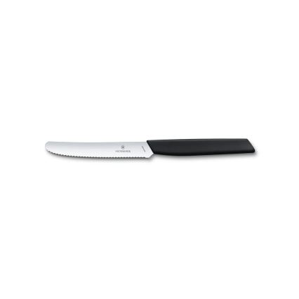Victorinox - 12-delni komplet jedilnega pribora SWISS MODERN črn