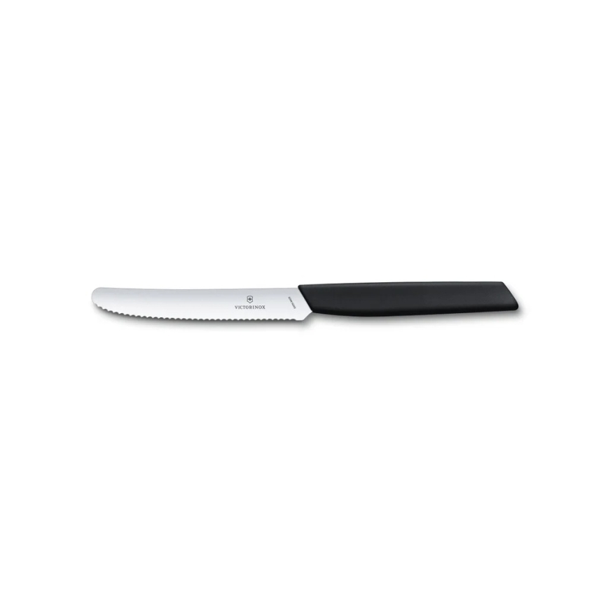 Victorinox - 12-delni komplet jedilnega pribora SWISS MODERN črn