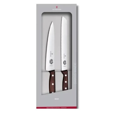 Victorinox - 2-delni komplet kuhinjskih nožev WOOD, javor