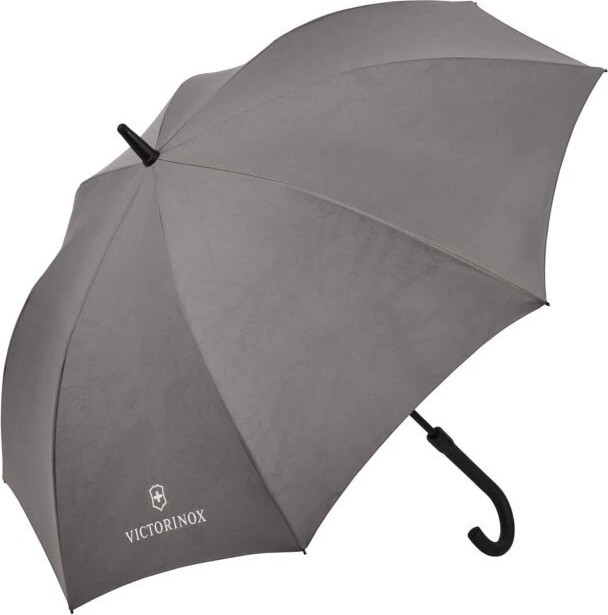 Victorinox - Dežnik Brand Collection Heritage Stick siva