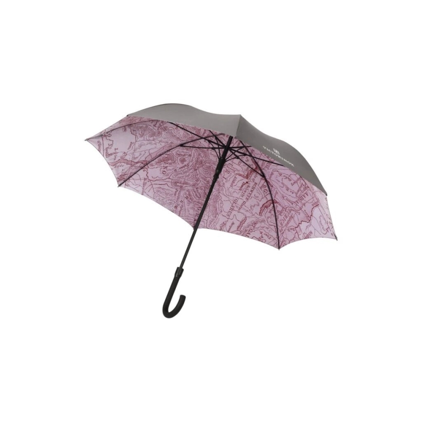 Victorinox - Dežnik Brand Collection Heritage Stick siva