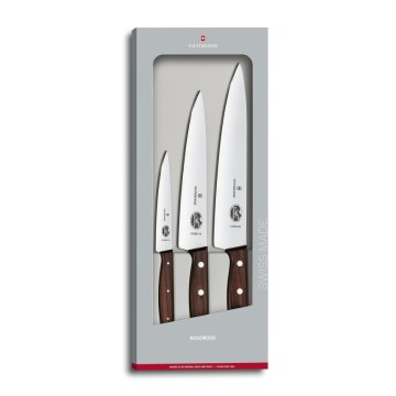 Victorinox - Komplet kuhinjskih nožev WOOD, 3-delni, javor