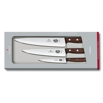 Victorinox - Komplet kuhinjskih nožev WOOD, 3-delni, javor