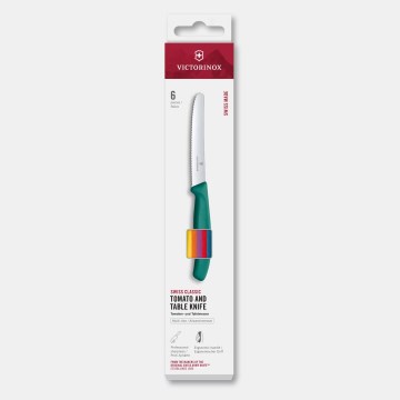 Victorinox - Komplet kuhinjskih nožev za zelenjavo SWISS CLASSIC, 11 cm, 6-delni, večbarven