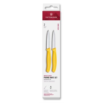 Victorinox - Komplet kuhinjskih nožev za zelenjavo SWISS CLASSIC 8 cm 2 kosa rumene barve